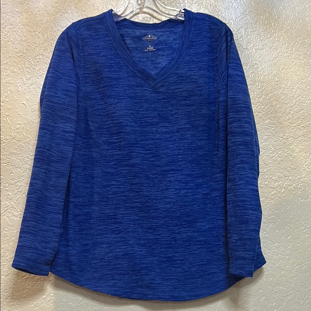 St. John's Bay Deep Blue V-Neck Sweater